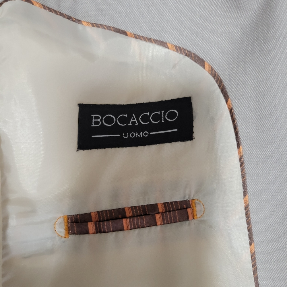 Boys Size 16 Jacket Blazer Boccacio Uomo - Picture 12 of 14